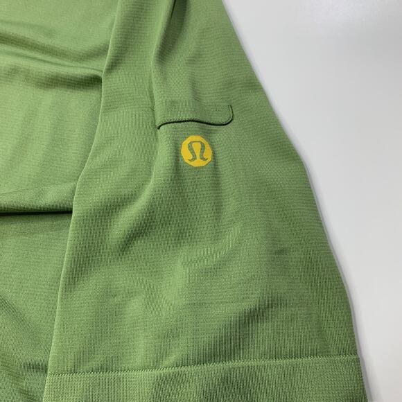 Lululemon T Shirt Mens M Medium Ivy Green Metal Vent Tech Short Sleeve Workout - Picture 5 of 8